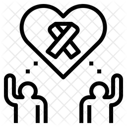 256x256 Volunteer Icon Of Line Style