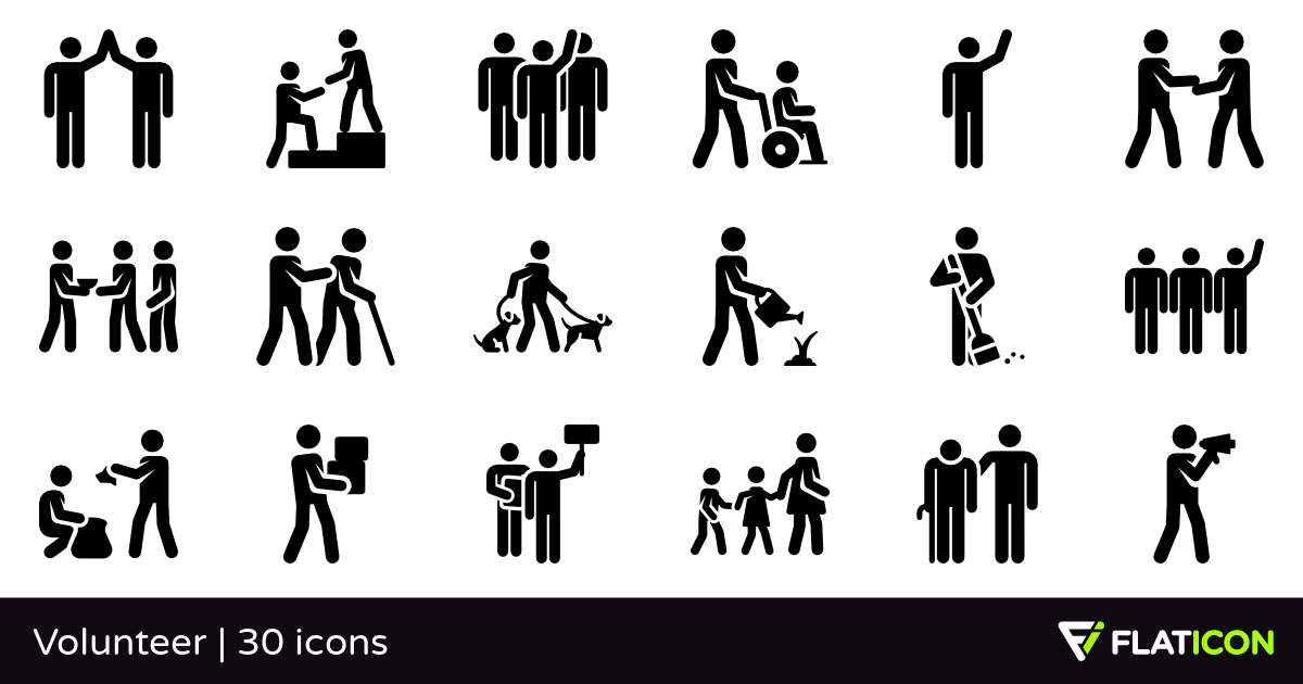 1200x630 Volunteer Free Icons