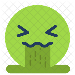 Vomit Emoji Icon Of Flat Style 256x256 Vomit Emoji Icon Of Flat Style