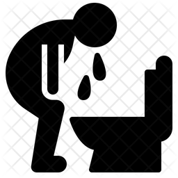Vomiting Icon Of Glyph Style 256x256 Vomiting Icon Of Glyph Style
