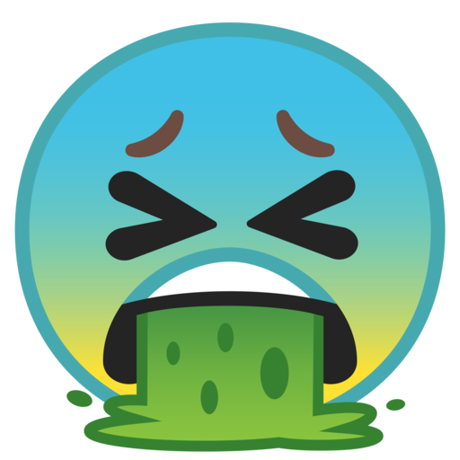 Face Vomiting Emoji 512x512 Face Vomiting Emoji