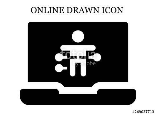 500x370 Online Voodoo Doll Icon Stock Image And Royalty Free Vector