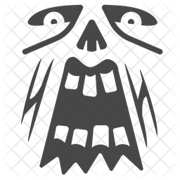 256x256 Voodoo Icon Of Glyph Style