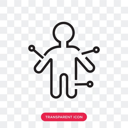 450x450 Voodoo Vector Icon Isolated On Transparent Background, Voodoo Logo