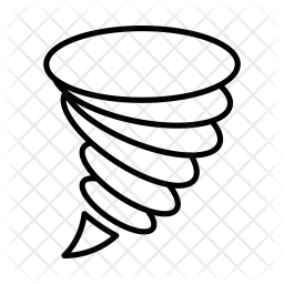 256x256 Vortex Icon Of Line Style