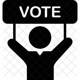 256x256 Vote Icon Of Glyph Style
