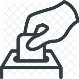 256x256 Vote Icon Of Line Style