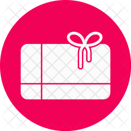 256x256 Voucher Icon Of Glyph Style