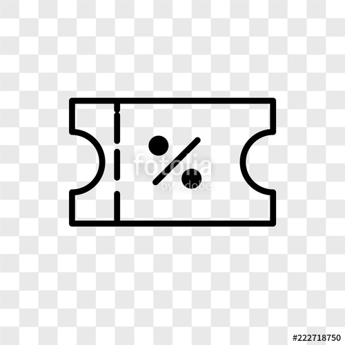 500x500 Voucher Icons Isolated On Transparent Background Modern