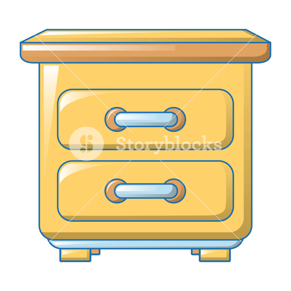 1000x1000 Yellow Drawer Icon Cartoon Of Yellow Drawer Vector Icon For Web
