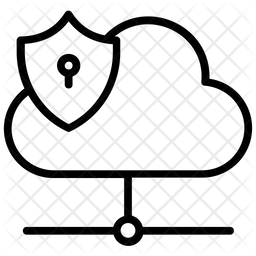 256x256 Secure Vpn Icon Of Line Style