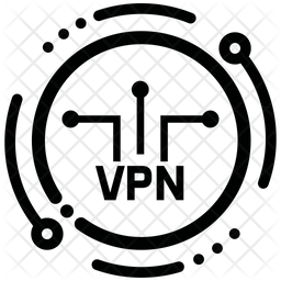 256x256 Vpn Icon Of Glyph Style