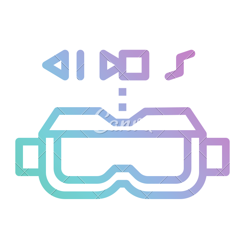 800x800 Vr Technology Multimedia Digital Glasses Gaming Icon