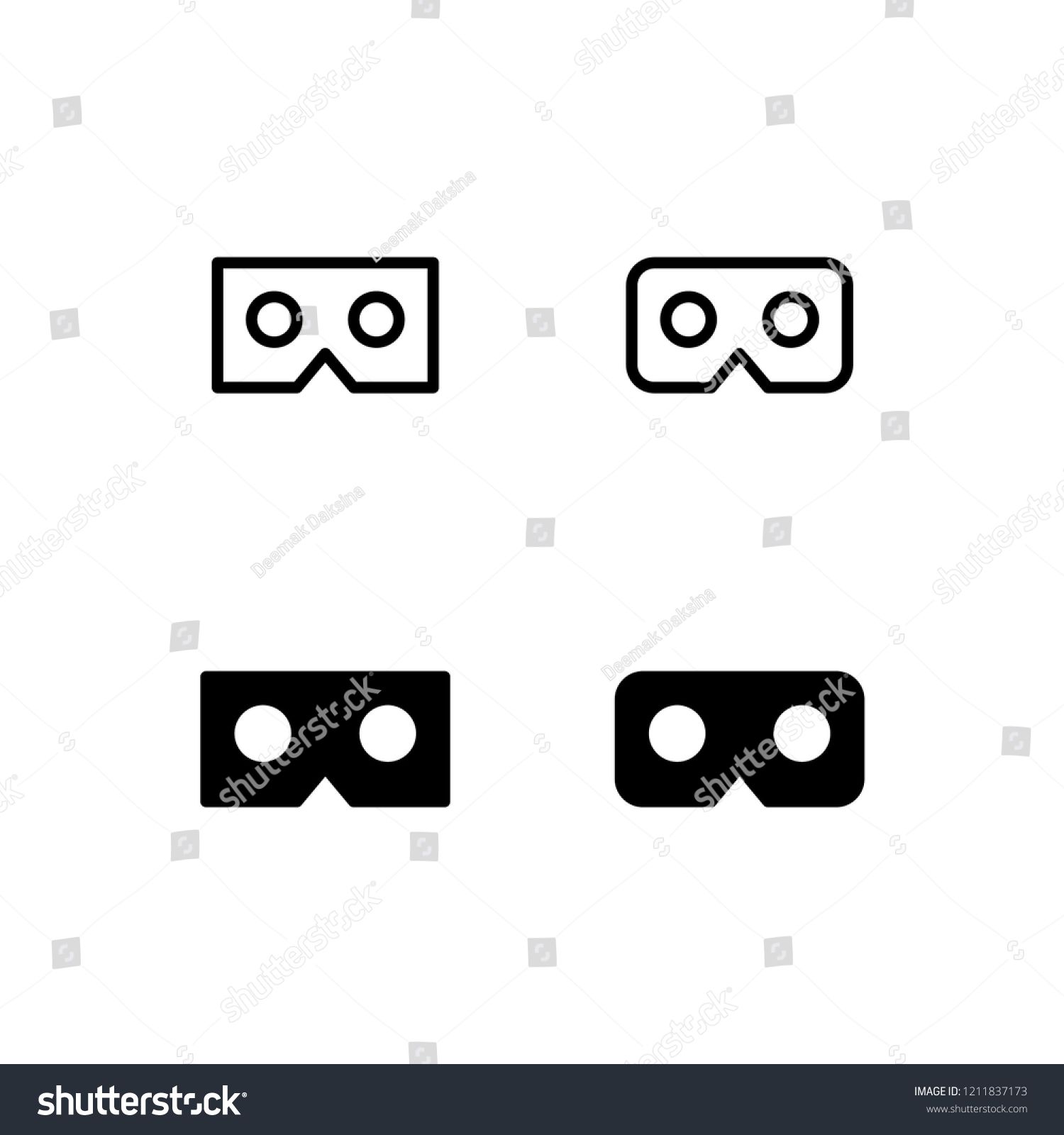 1500x1600 Cardboard Icon Design Vr Icon Cardboard, Virtual Reality