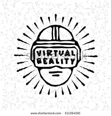 450x470 Virtual Reality Glasses, Goggles Icon User In Virtual Reality