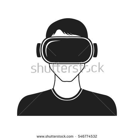 450x470 Vr Vector Icon Virtual Reality Glasses Virtual Reality Game