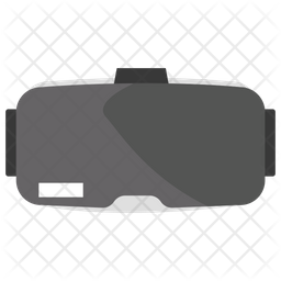 256x256 Vr Gaming Headset Icon Of Flat Style