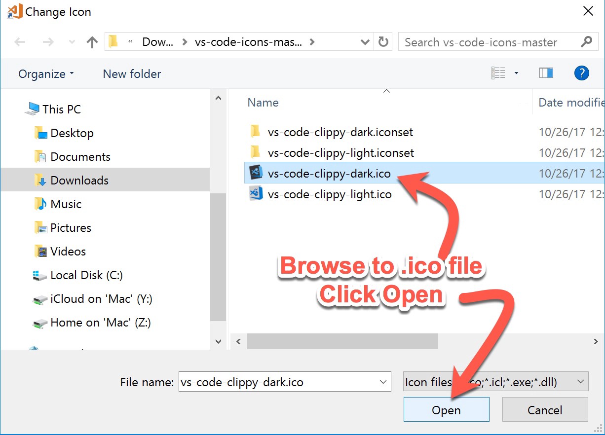 1226x882 Customize Your Vs Code Icon