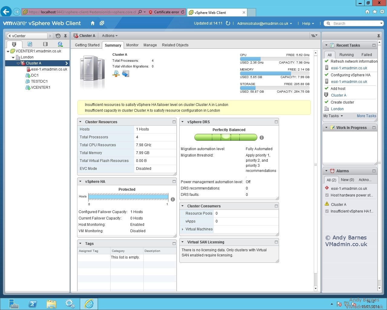 1280x1024 Vsphere