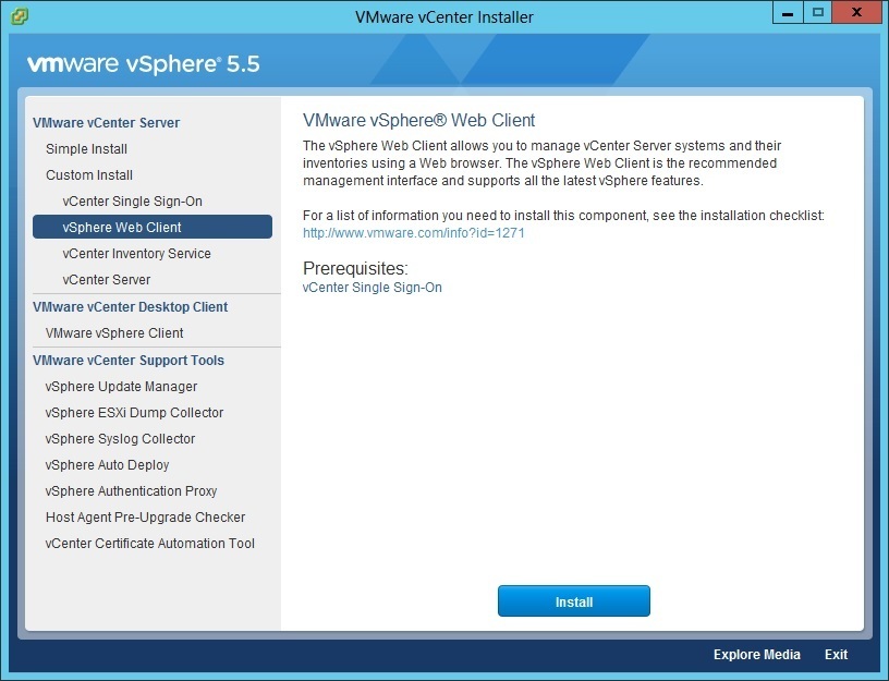 816x625 Vsphere Web Client Installation Vmware Esxi