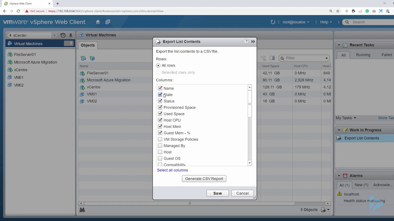 1280x720 Export A List Of Your Virtual Machines