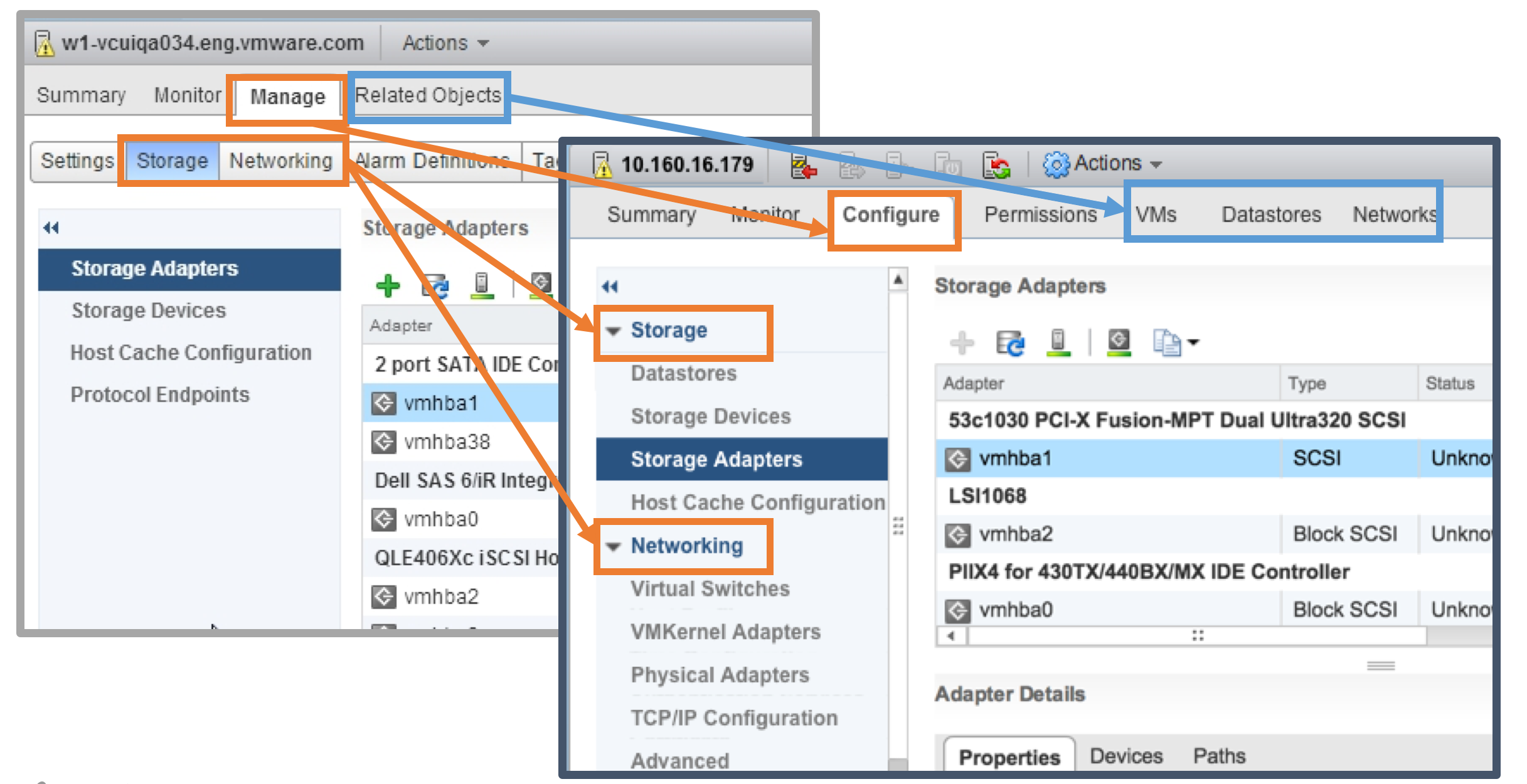 2434x1250 Based Vsphere Client And Vsphere Web Client In Vsphere