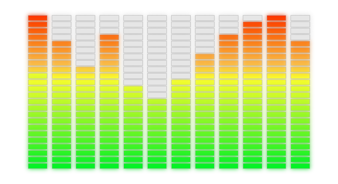 1280x697 Audio Equalizer Graph Vu Meter Png