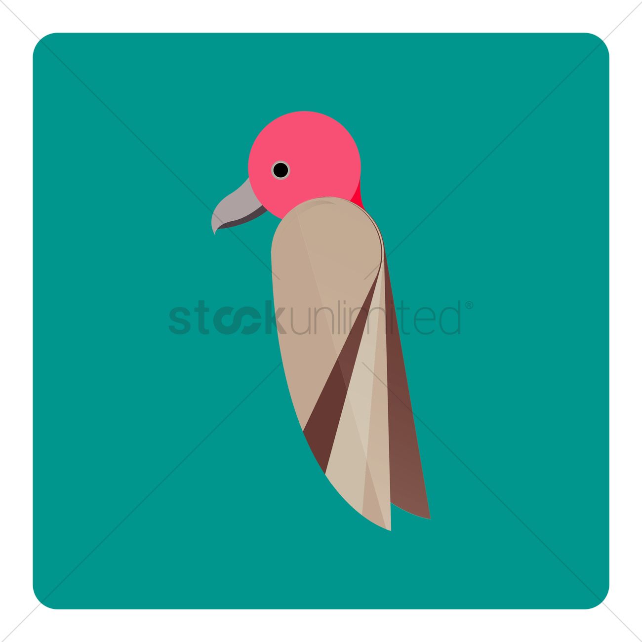 1300x1300 Free Vulture Icon Vector Image