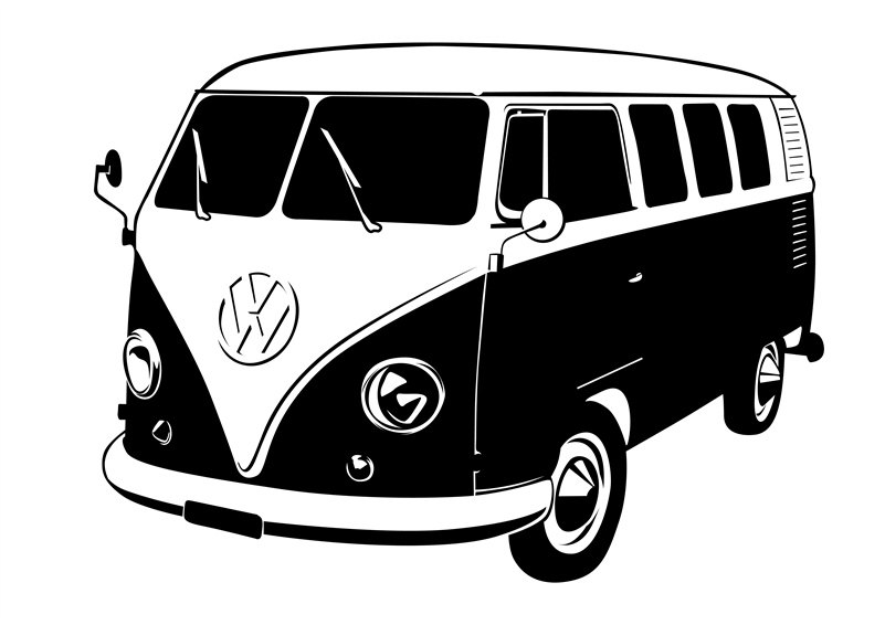 Vw Bus Icon at Vectorified.com | Collection of Vw Bus Icon free for ...