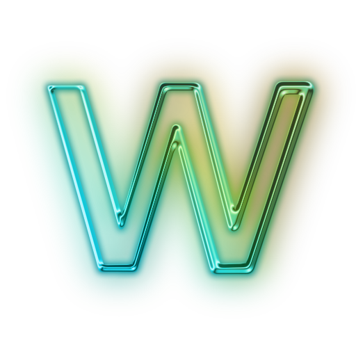 512x512 Icons For Windows Letter W