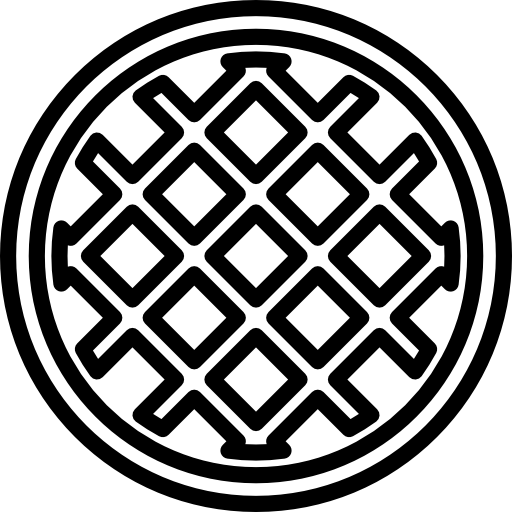 512x512 Waffle Icons Free Download