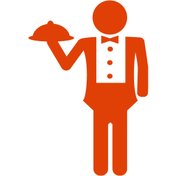 256x256 Soylent Red Waiter Icon