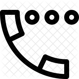 256x256 Call Waiting Icon Of Line Style