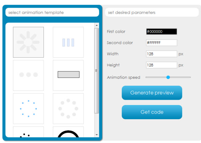 650x463 Online Loading Ajax Spinner Generator Tools Sitepoint