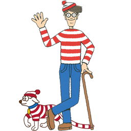 256x256 Where's Wallywaldo Spray