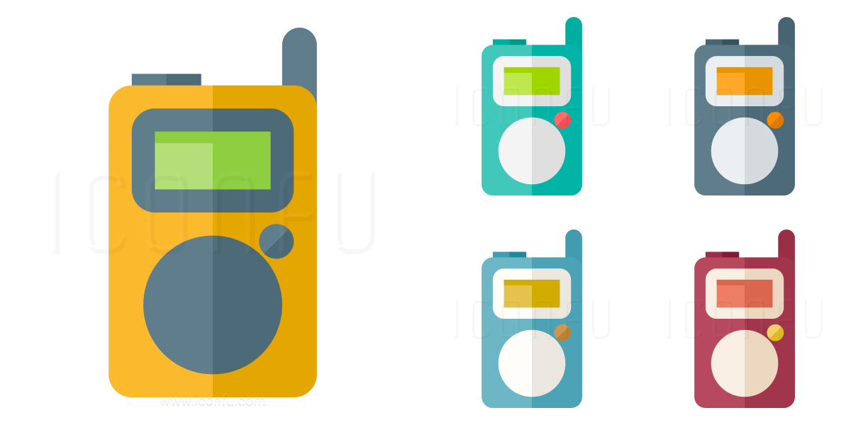 1200x600 Walkie Talkie Icon