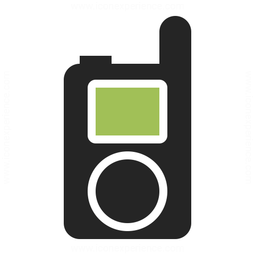 512x512 Walkie Talkie Icon Iconexperience