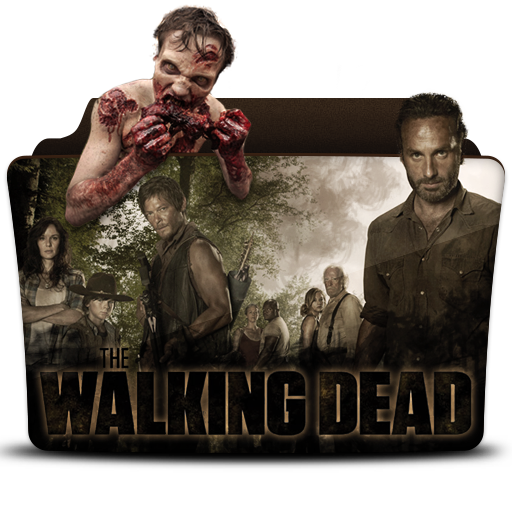 512x512 The Walking Dead Icon Tv Series Folder Pack Iconset