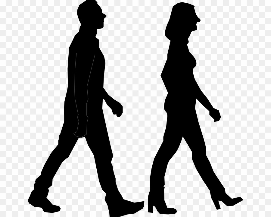 900x720 People Walking Icon Png Computer Icons Silhouette Clipart Download