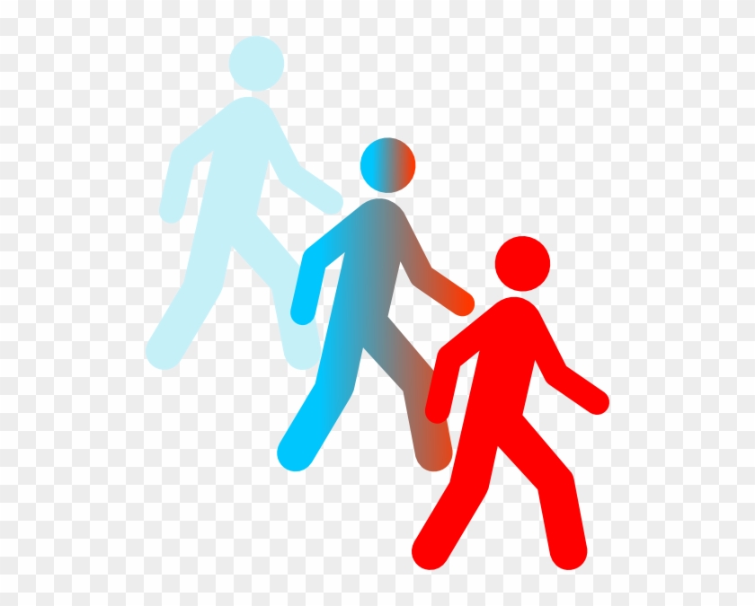 840x675 Walking Man Icon