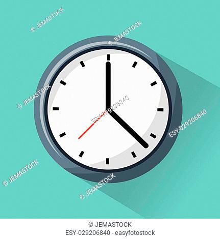431x470 Wall Clock Icon Stock Photos And Images Age Fotostock