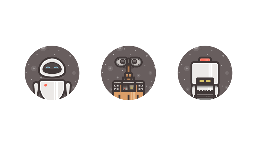850x480 How To Create A Set Of Wall E Inspired Avatar Icons In Adobe
