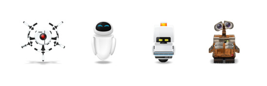 550x178 Wall E Icons Set Png Free Download, Icon Easy