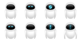 281x148 Adium Eve Wall E Icons Collection, Adium Eve Wall E Pack Free