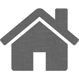 256x256 Grey Wall House Icon