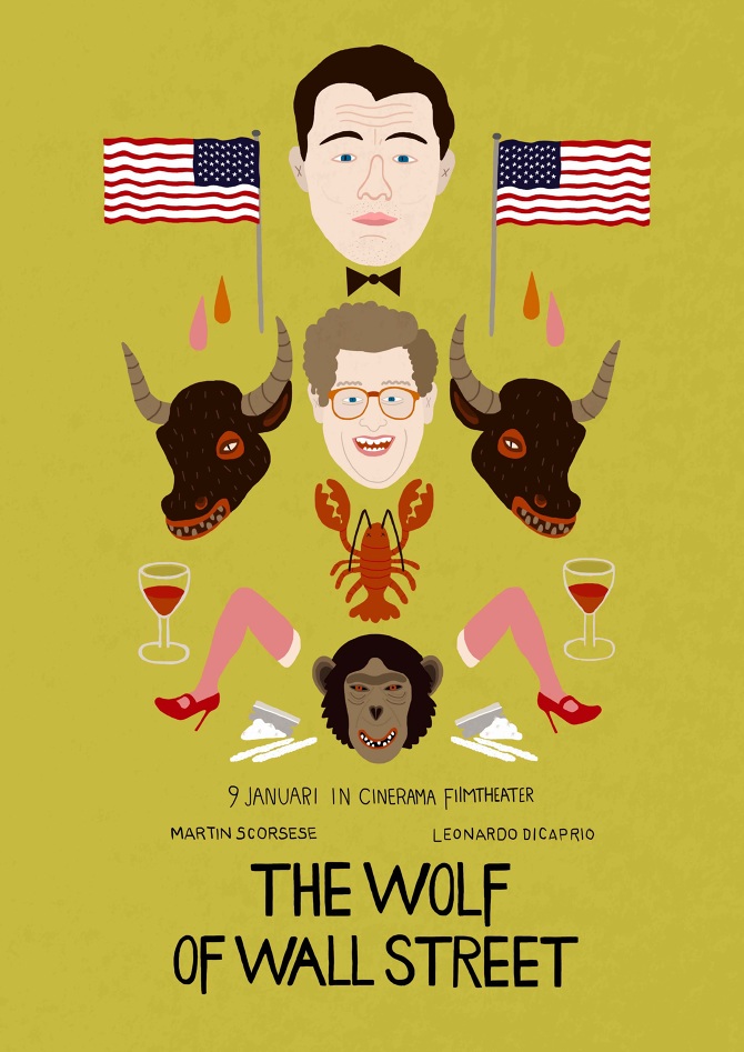 670x947 There's Some Good Icon Material In This Wolf Of Wall Street Poster