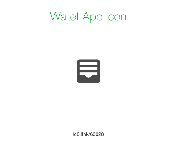 Wallet App Icon at Vectorified.com | Collection of Wallet App Icon free ...