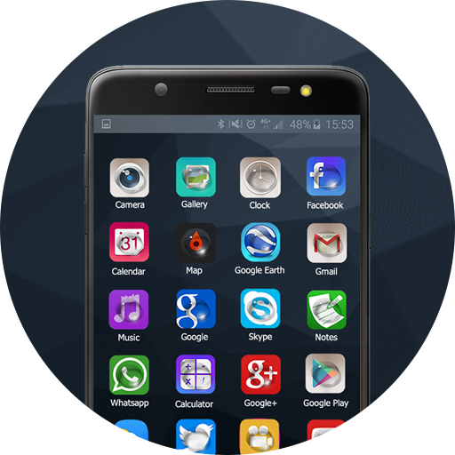 512x512 Rain Launcher Theme With Hd Wallpapers And Icons Download