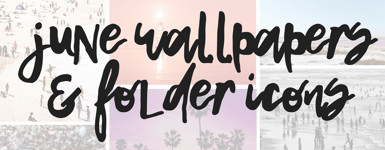 1280x500 June Wallpapers And Folder Icons