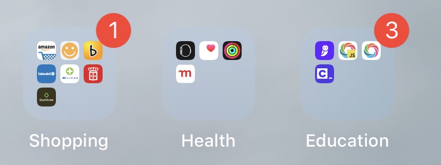 907x341 Ios Beta Folder Icon Wallpaper Blend